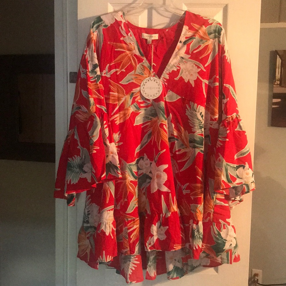 Tropical blouse